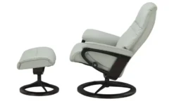 Stressless Relaxsessel mit Hocker aus Leder Signature M
