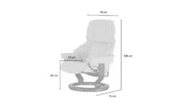 Stressless Relaxsessel mit Hocker Reno M