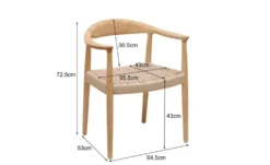 Stuhl 2er-Set Salta