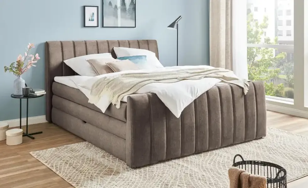 switch Boxspringbett mit Bettkasten Carina