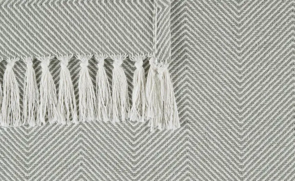 Tagesdecke Fischgrad
