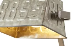 Tischleuchte, 1-flammig, Metallschirm
