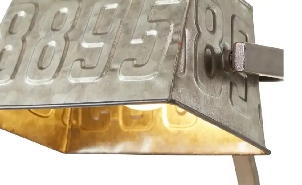 Tischleuchte, 1-flammig, Metallschirm