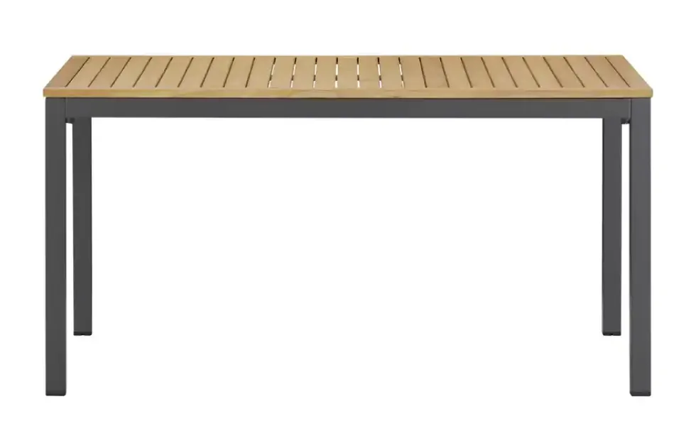 Tisch mit Holzplatte Livorno
