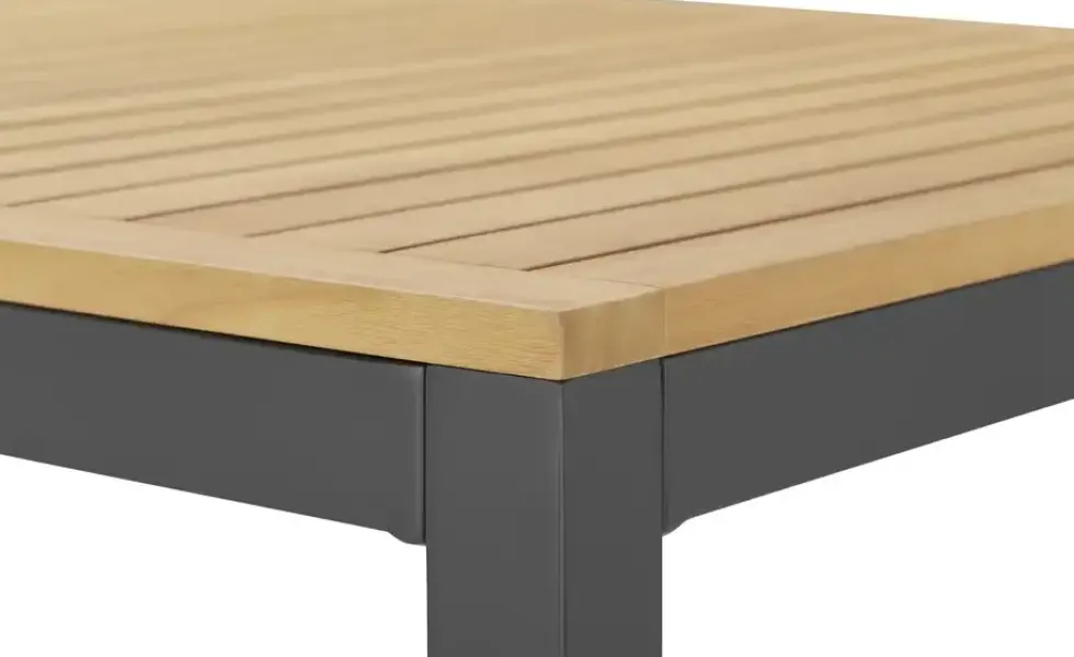 Tisch mit Holzplatte Livorno