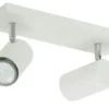 Trio Deckenspot, 2-flammig, weiß