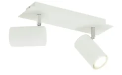 Trio Deckenspot, 2-flammig, weiß