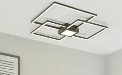 Trio LED-Deckenleuchte anthrazit