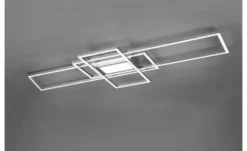 Trio LED-Deckenleuchte, Nickel-matt/silberfarben