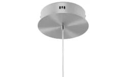 Trio LED-Pendelleuchte Nickel-matt geschwungen Charivari