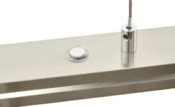 Trio LED-Pendelleuchte, nickel matt mit Dimmer