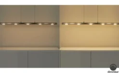 Trio LED-Pendelleuchte schwarz-matt