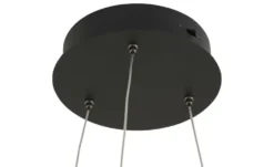 Trio LED-Pendelleuchte, schwarz ´gedreht´