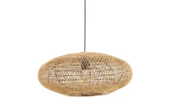 Trio Pendelleuchte, 1-flammig, mit Sisal Schirm