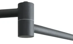 Trio Wandleuchte, 1-flammig, Metall schwarz