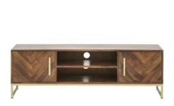 TV-Lowboard aus Massivholz Calatria