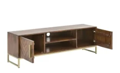 TV-Lowboard aus Massivholz Calatria