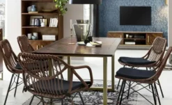 TV-Lowboard aus Massivholz Calatria