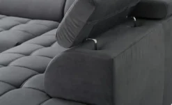 uno Ecksofa aus Mikrofaser Carrara