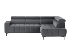 uno Ecksofa aus Mikrofaser Carrara