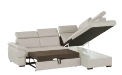 uno Ecksofa aus Echtleder Town