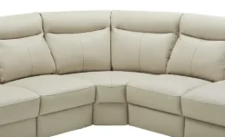 uno Ecksofa Leder und Kunstleder Barcelona