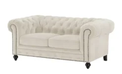 uno Einzelsofa Chesterfield Stoff