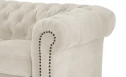 uno Einzelsofa Chesterfield Stoff