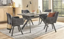 uno Esstisch in Steinoptik Jamil