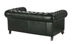 uno Ledersofa im Vintagelook Chesterfield