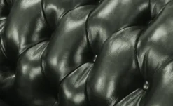 uno Ledersofa im Vintagelook Chesterfield