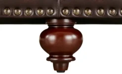 uno Ledersofa im Vintagelook Chesterfield