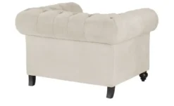 uno Sessel Chesterfield Stoff
