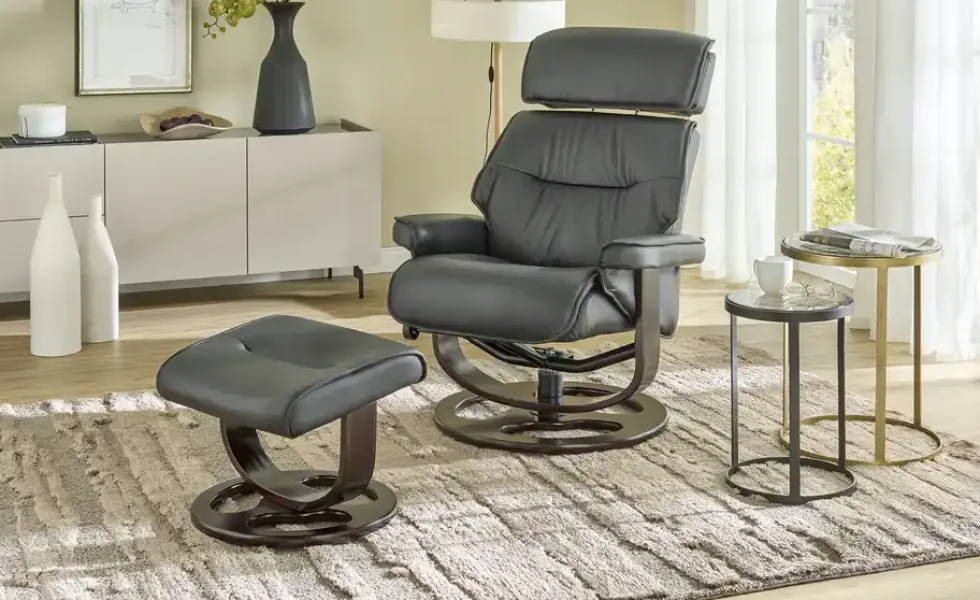 uno Sessel-Hocker-Set mit Relaxfunktion Ben