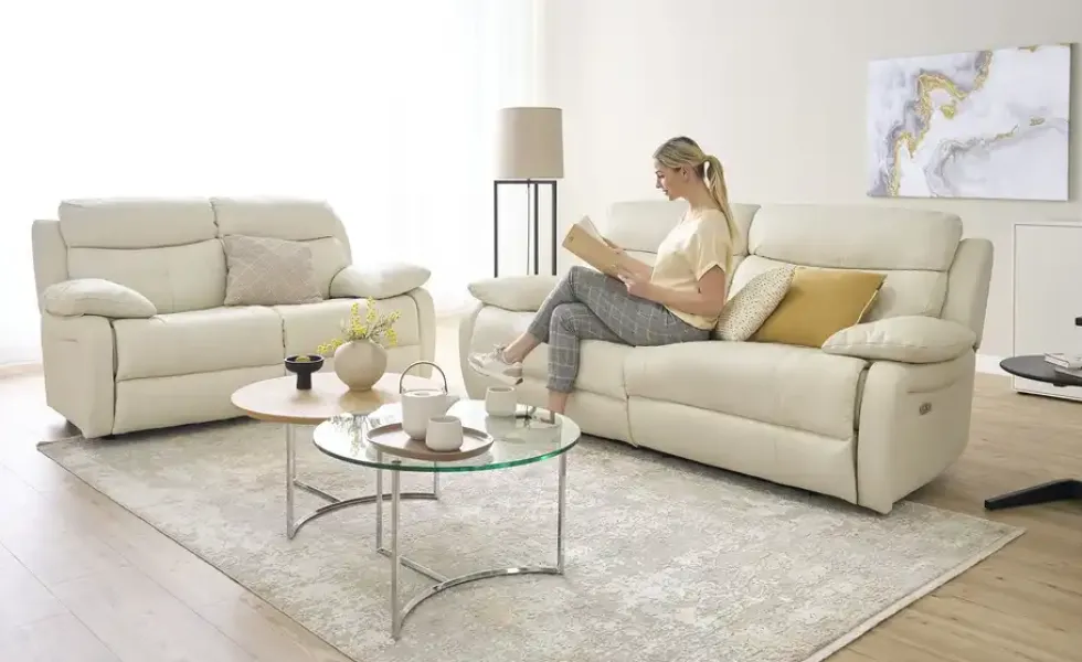 uno Sitzgruppe mit elektrischer Relaxfunktion Adele