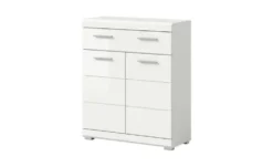 Unterschrank SCHLOONSEE, Breite 74cm, 2 Tür, 1 Schubkasten, 2 Fächer, MDF-Front in verschiedenen Farben erhältlich, Badmöbel, Badschrank, Kommode, Bad Schloonsee