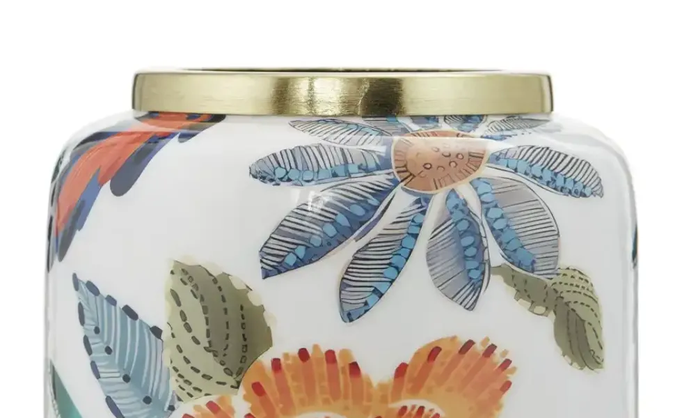 Vase Papagei