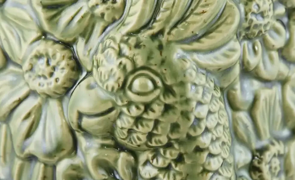Vase Papagei