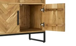 Vitrine aus Massivholz Calatria