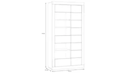 Vitrine Push-to-Open Komili