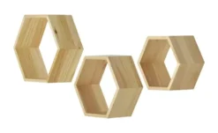 Wandregal 3er-Set Finate