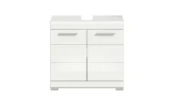 Waschbeckenunterschrank SCHLOONSEE, Breite 60cm, 2 Tür, 2 Fächer, mit Siphonausschnitt, MDF-Front in verschiedenen Farben erhältlich, Badmöbel, Badschrank, Kommode, Bad Schloonsee