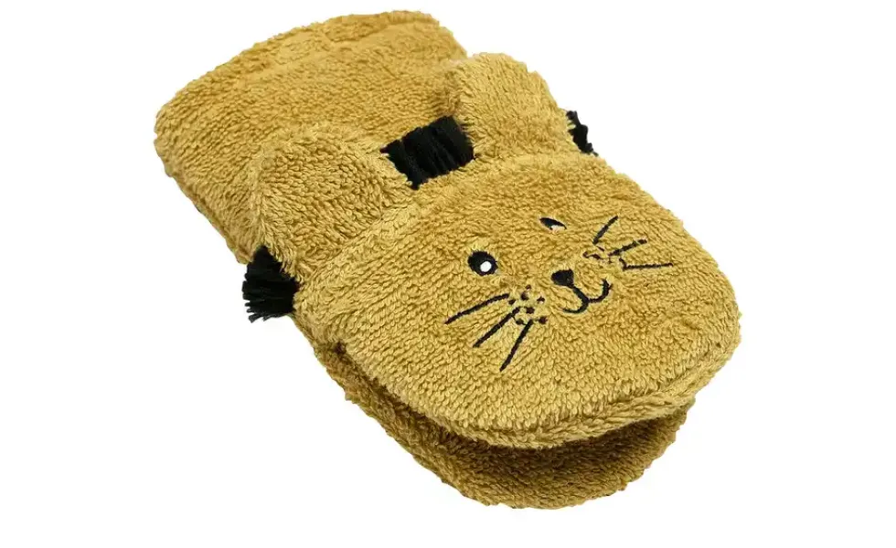 Waschhandschuh Löwe