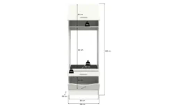Waschmaschinenschrank Frillensee