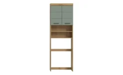 Waschmaschinenumbauschrank SCHLOONSEE, Breite 63cm, für Waschmaschine & Trockner, 2 Türen, MDF-Front, in verschiedenen Farben, Überbauschrank, Umbauschrank, Badschrank Schloonsee