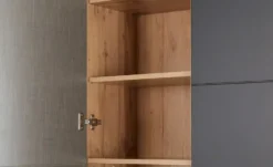 Wohnwand mit Beleuchtung Cortina