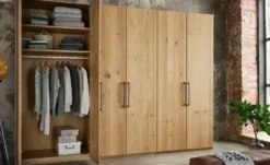 Woodford Drehtürenschrank, 6-türig teilmassiv Smilla