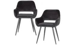 WOOOD Esszimmerstuhl 2er-Set Jelle