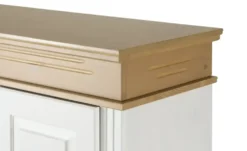 Wäscheschrank Massivholz, 2-türig Fehmarn