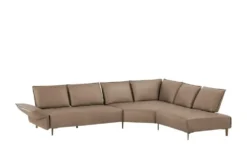 W.SCHILLIG Ecksofa aus Echtleder Bonnie
